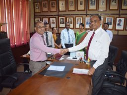 An mou was signed with survey department for data sharing for modernizing rubber sector by effective use of rubber digital land registry mapping system to address international market